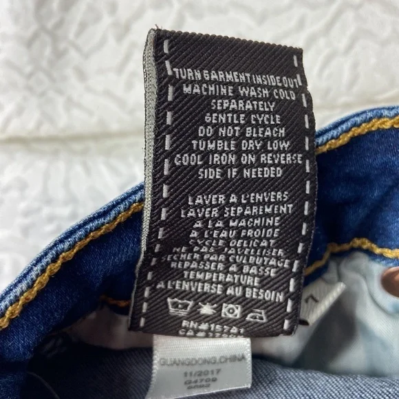 7 For All Mankind Little Kids Mens Classic Shorts Brand Size 7 = 6-7Y QK034 - Picture 6 of 6